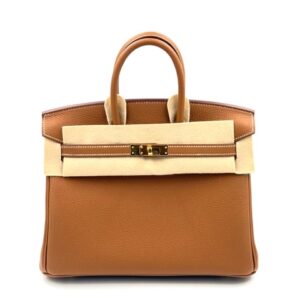 Hermes Birkin 25 Gold Togo Gold Hardware