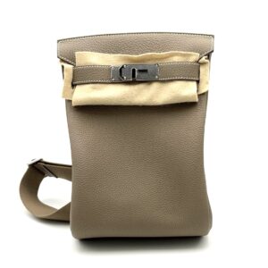 Hermes Sac A Dos HAC A Dos Etoupe Togo Palladium Hardware PM