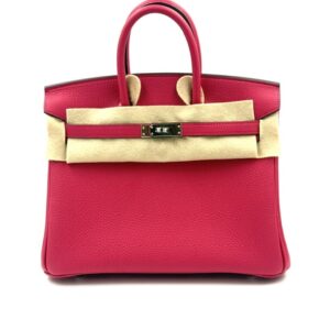 Hermes Birkin 25 Rose Mexico Togo Palladium Hardware