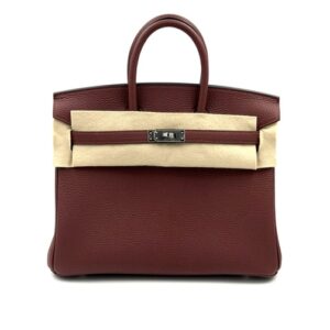 Hermes Birkin 25 Rouge H Togo Palladium Hardware